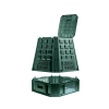 Komposto dėžė EVOGREEN, 630 l Žalia
